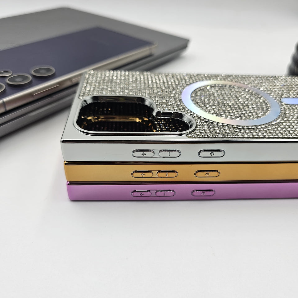 Samsung Galaxy S25 Ultra Diamond Glitter Shimmer Case With Magsafe