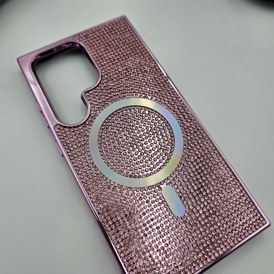 Samsung Galaxy S25 Ultra Diamond Glitter Shimmer Case With Magsafe