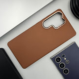 Samsung Galaxy S24 Ultra Hidden Magsafe Leather Case Support Wireless Charging