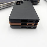 Samsung Galaxy S24 Ultra Hidden Magsafe Leather Case Support Wireless Charging