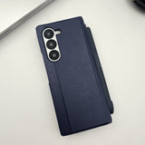 Samsung Galaxy Z Fold 6 PU Leather Kickstand Flip Case