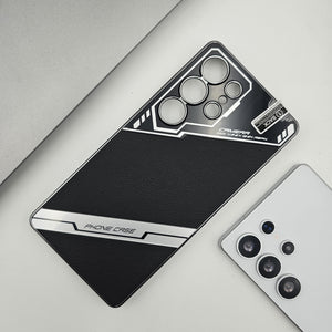 Samsung Galaxy S25 Ultra Luxury Electroplate Leather Case
