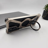 Samsung Galaxy S25 Ultra X Shape Metal Magnetic Magsafe Case Ringstand