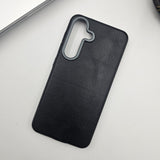 Samsung Galaxy S25 Metal Bump Leather Case