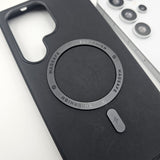 Samsung Galaxy S24 Ultra PU Leather Magnetic Magsafe Case