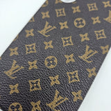 iPhone Luxury Brand Small Pattern PU Leather Case