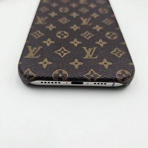 iPhone Luxury Brand Small Pattern PU Leather Case