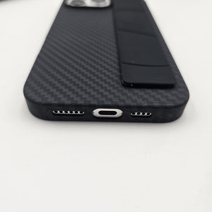 iPhone Carbon Fibre Wristband Matte Case