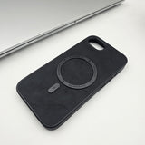 iPhone 16E Super High Magnetic Magsafe PU Leather Case