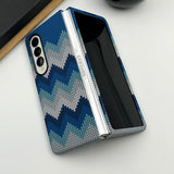 Samsung Galaxy Z Fold 3 Woolen Texture Pattern Case Cover Clearance Sale