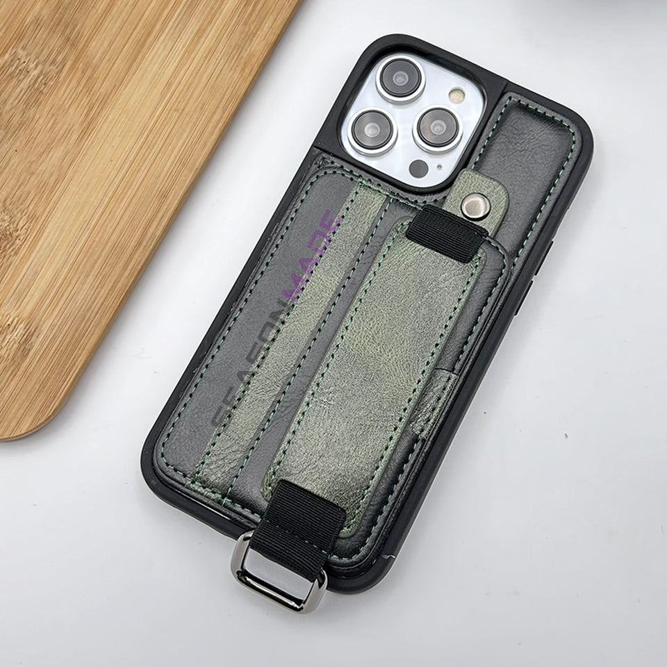iPhone 15 Series Luxury Magsafe Leather Detachable Wallet Case Cover