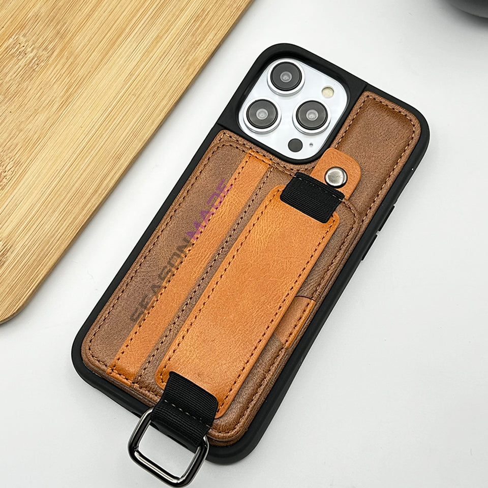iPhone 15 Series Luxury Magsafe Leather Detachable Wallet Case Cover