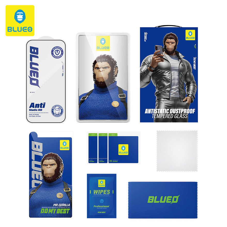 Anti Static Dustproof HD Clear Tempered Glass Screen Protector for Samsung Galaxy S26 Ultra