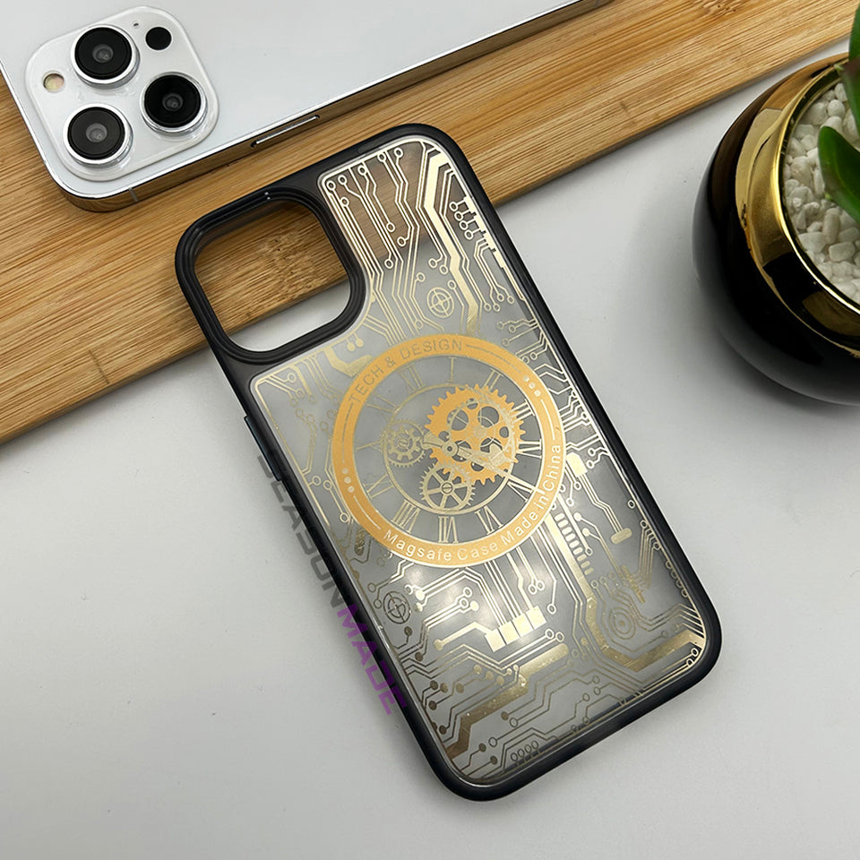 iPhone Mecha Circuit Board Design Magsafe Case Cover
