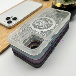 iPhone 14 Mecha Circuit Board Design Magsafe Case Cover Clearance Sale