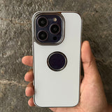 iPhone Matte Series Logo Cut Chrome Case Cover Clearance Sale