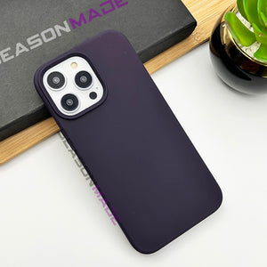 iPhone Luxury Ultra Soft Silk Liquid Silicone Case Cover