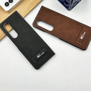 Samsung Galaxy Z Fold 4 Leather Fall Proof Case Cover Clearance Sale