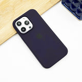 iPhone Deep Purple Premium Silicone Case Cover