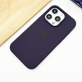 iPhone Deep Purple Premium Silicone Case Cover