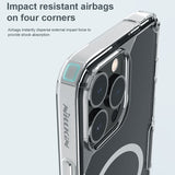 Nillkin iPhone 15 Series Magsafe Clear Drop Resistant Magnetic Case Cover