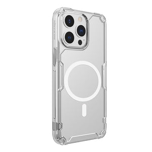 Nillkin iPhone 15 Series Magsafe Clear Drop Resistant Magnetic Case Cover