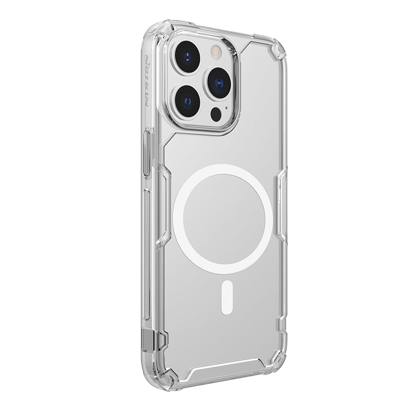 Nillkin iPhone 15 Series Magsafe Clear Drop Resistant Magnetic Case Cover