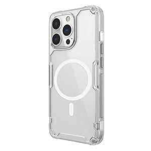 Nillkin iPhone 15 Series Magsafe Clear Drop Resistant Magnetic Case Cover