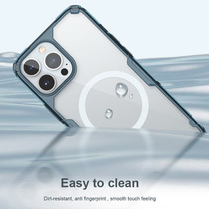 Nillkin iPhone 15 Series Magsafe Clear Drop Resistant Magnetic Case Cover