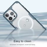 Nillkin iPhone 15 Series Magsafe Clear Drop Resistant Magnetic Case Cover