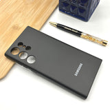 Samsung Galaxy S24 Ultra Liquid Silicone Case Cover Black
