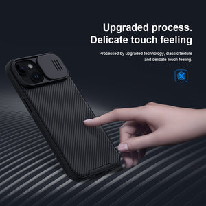 iPhone 15 Series Nillkin Camshield Pro Case Cover Black