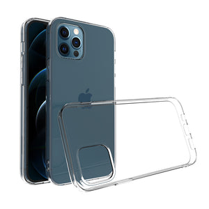 Apple iPhone Transparent TPU Silicone Case Cover
