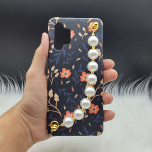 Orange Flower Pearl Holder Printed Case Cover