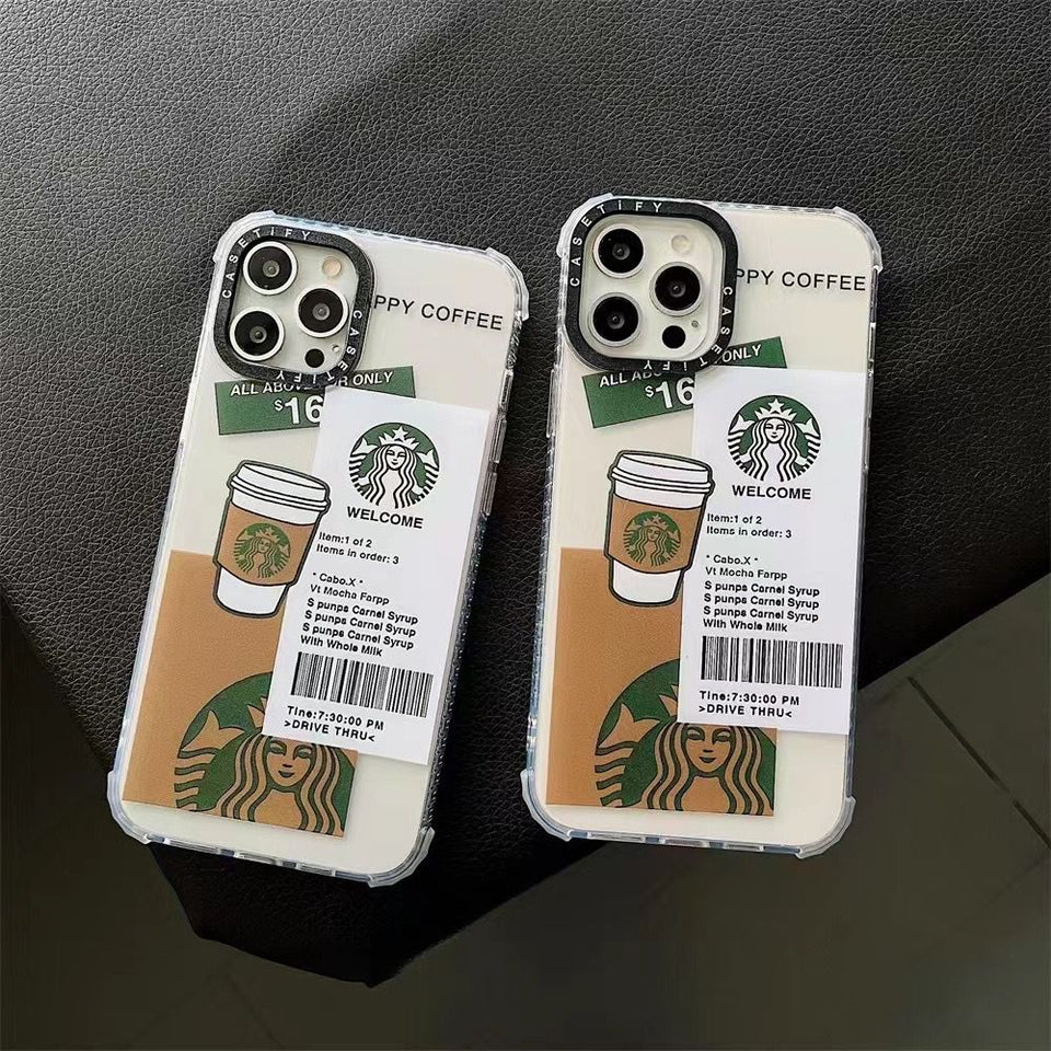 iPhone Luxury Brand StarBucks Coffee Appy Case Cover