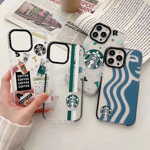 iPhone Luxury Brand Creative Starbucks Case Clearance Sale