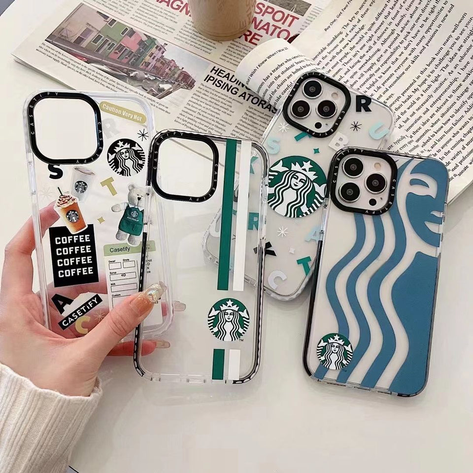 iPhone Luxury Brand Creative Starbucks Case