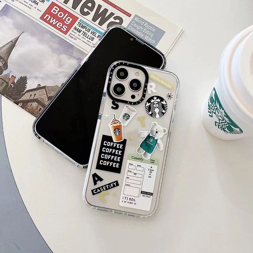 iPhone Luxury Brand Creative Starbucks Case