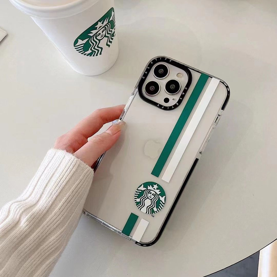 iPhone Luxury Brand Creative Starbucks Case
