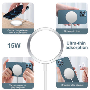 MagSafe Wireless Magnetic Charger 15W For iPhone