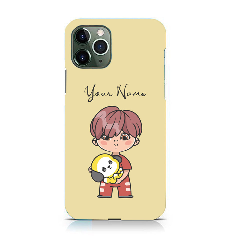 Bt21 With Bts Cute Character Customised Name Phone Case Cover – Season Made