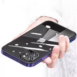iPhone Luxury Chrome Plating Bumper Clear Case Cover