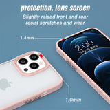 iPhone HD Clear Hybrid Case With Metal Lens Protection
