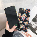 iPhone Ultra Thin Cute Floral Hard Shell Case Cover