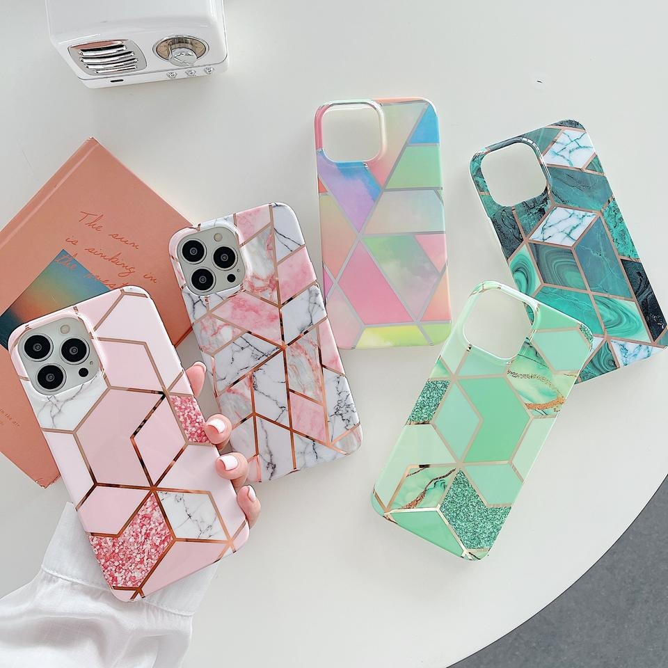 iPhone Series Marble Design Case Cover