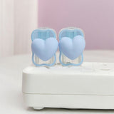iPhone Cable Protector and Adapter Charging Case Love Heart Transparent