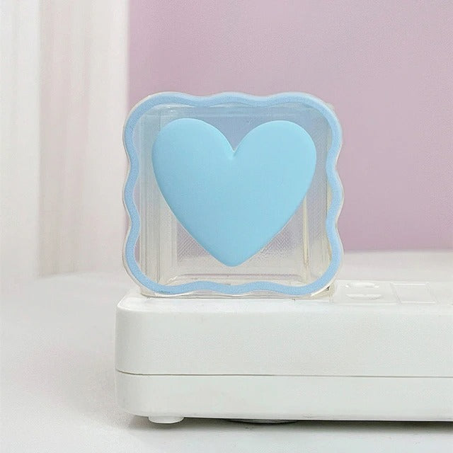 iPhone Cable Protector and Adapter Charging Case Love Heart Transparent