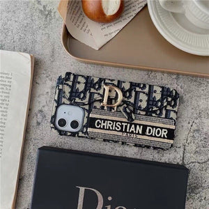 iPhone Luxury Brand CD Card Holder Case Cover