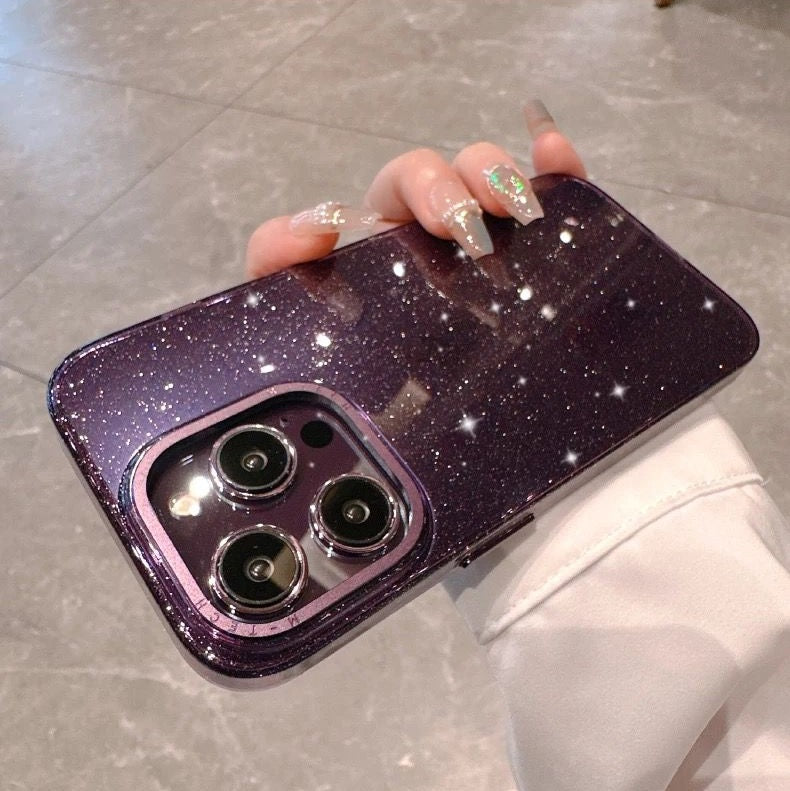 iPhone Shimmer Glitter Crystal Case Cover
