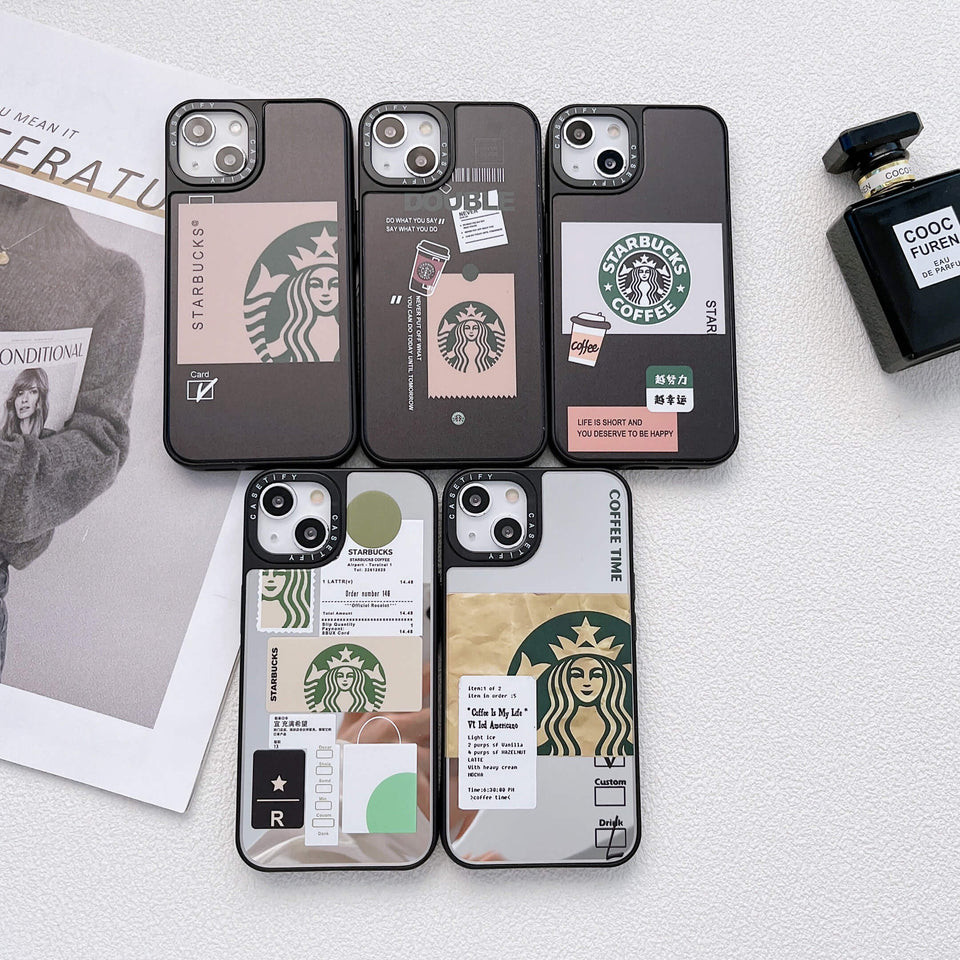 iPhone Luxury Brand Reflective Mirror Phone Case Clearance Sale